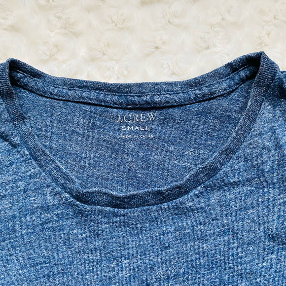 J. Crew Mens Jersey Crew Neck Pocket Versatile Sailor Tee Shirt  Sz Small - Picture 4 of 7